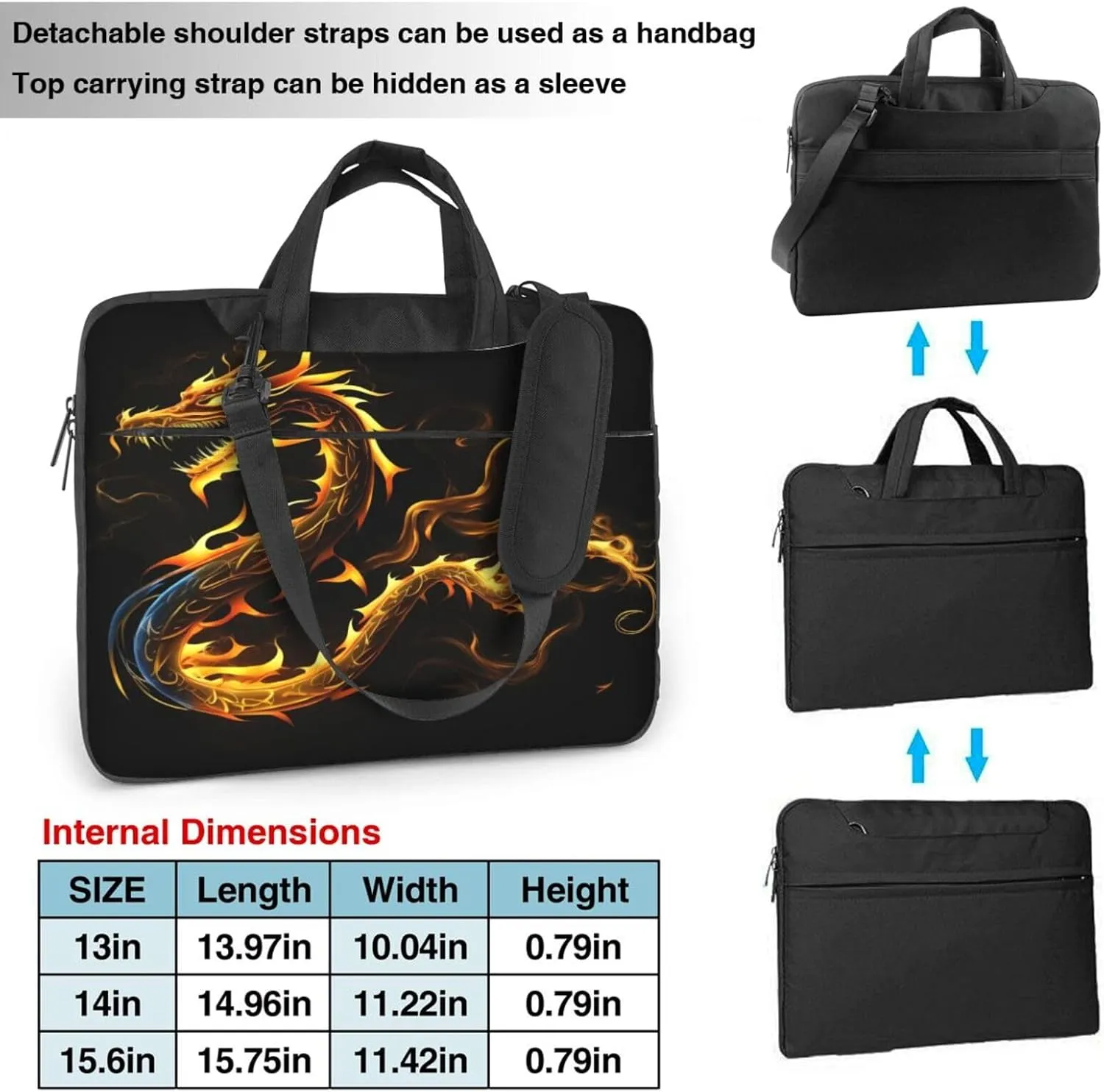 Highland-Cow Laptop Bag, 15.6 inch Laptop Case Shoulder Messenger Bag Briefcase Computer Bag for Men Women