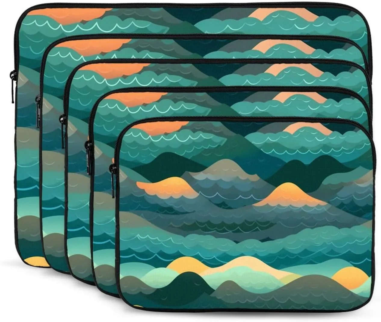 hining Overlook Picture Laptop Case - Shockproof Portable Laptop Sleeve Bag for Men and Women Business Travel, School, and Office Daily Use