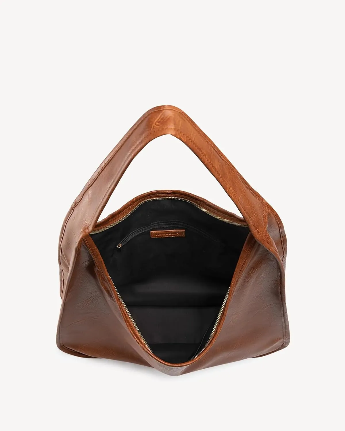 Hobo Purse, PU Leather Shoulder Bag, Tote Handbag for Work and Travel