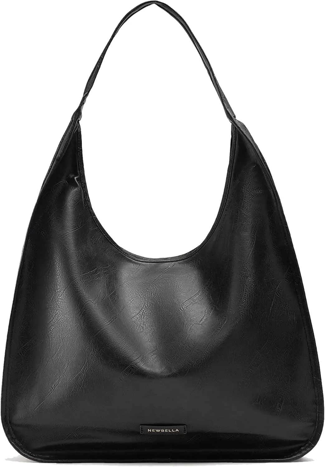 Hobo Purse, PU Leather Shoulder Bag, Tote Handbag for Work and Travel