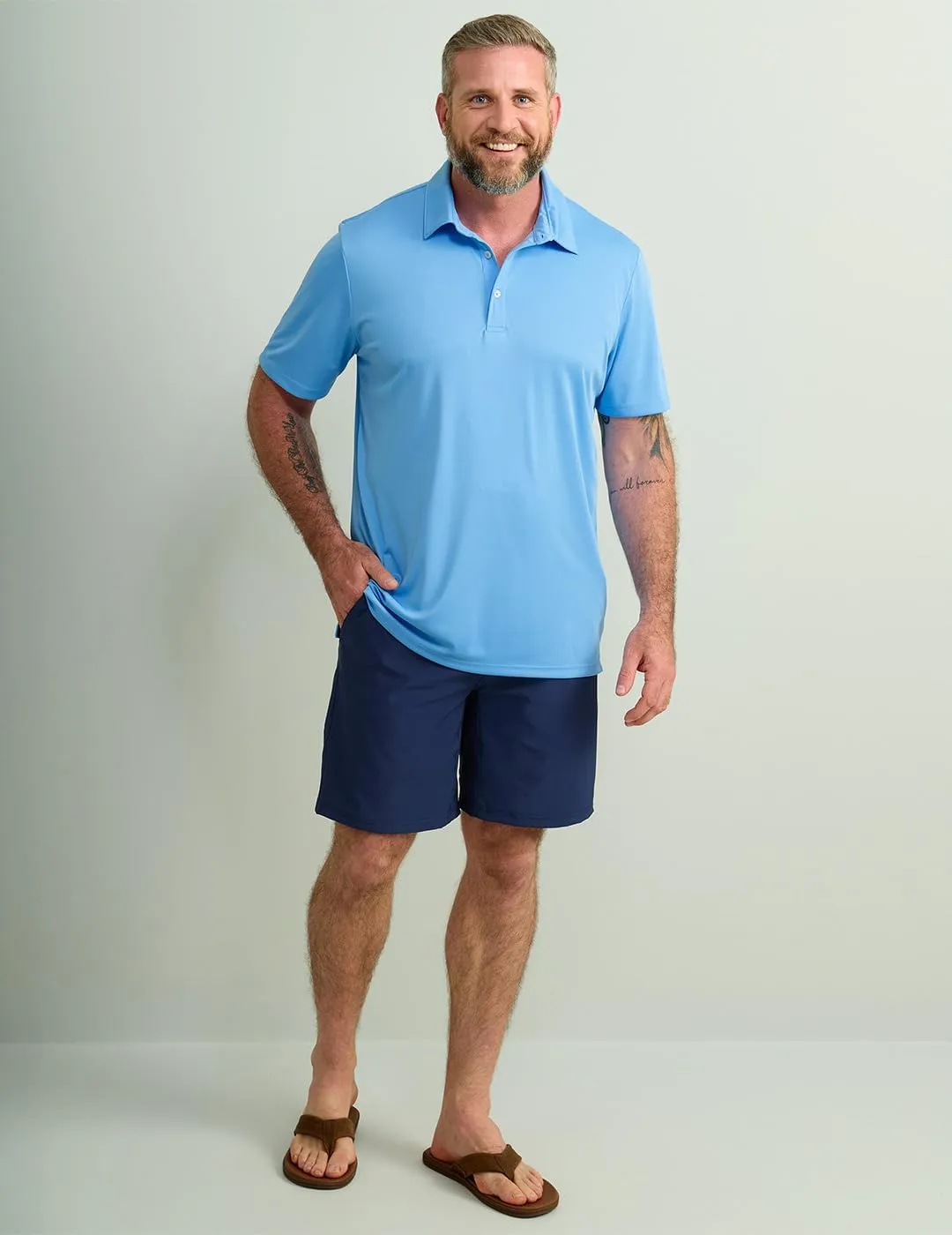 HUK Men's Pursuit, Performance Short Sleeve Polo Shirt