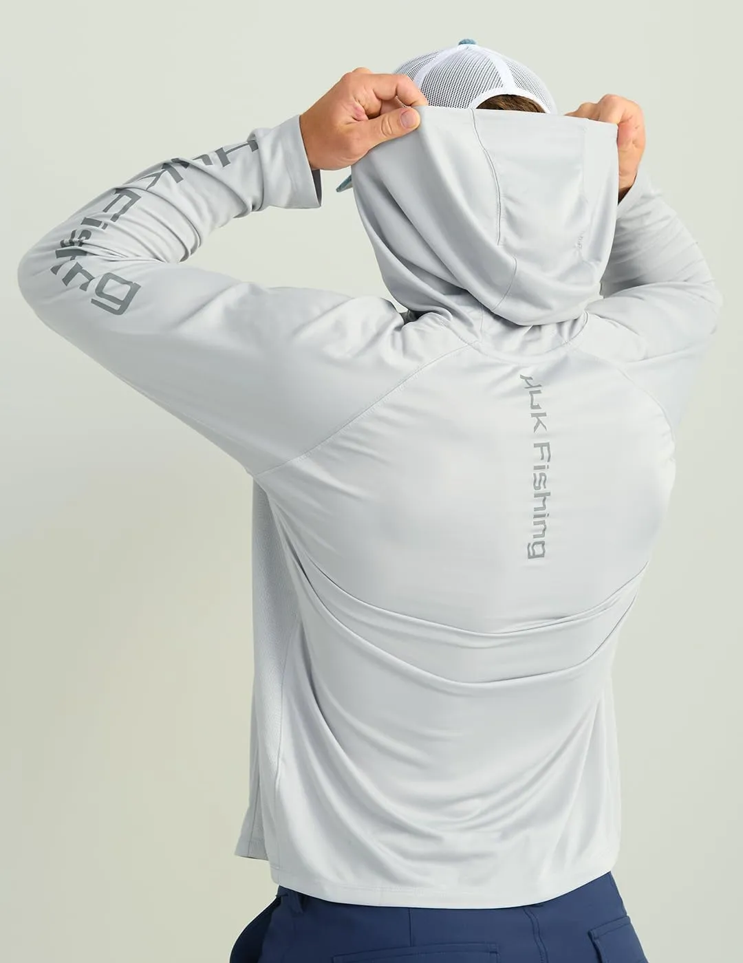 HUK Men's Pursuit Vented Long Sleeve Hoodie, Fishing Shirt with Hood