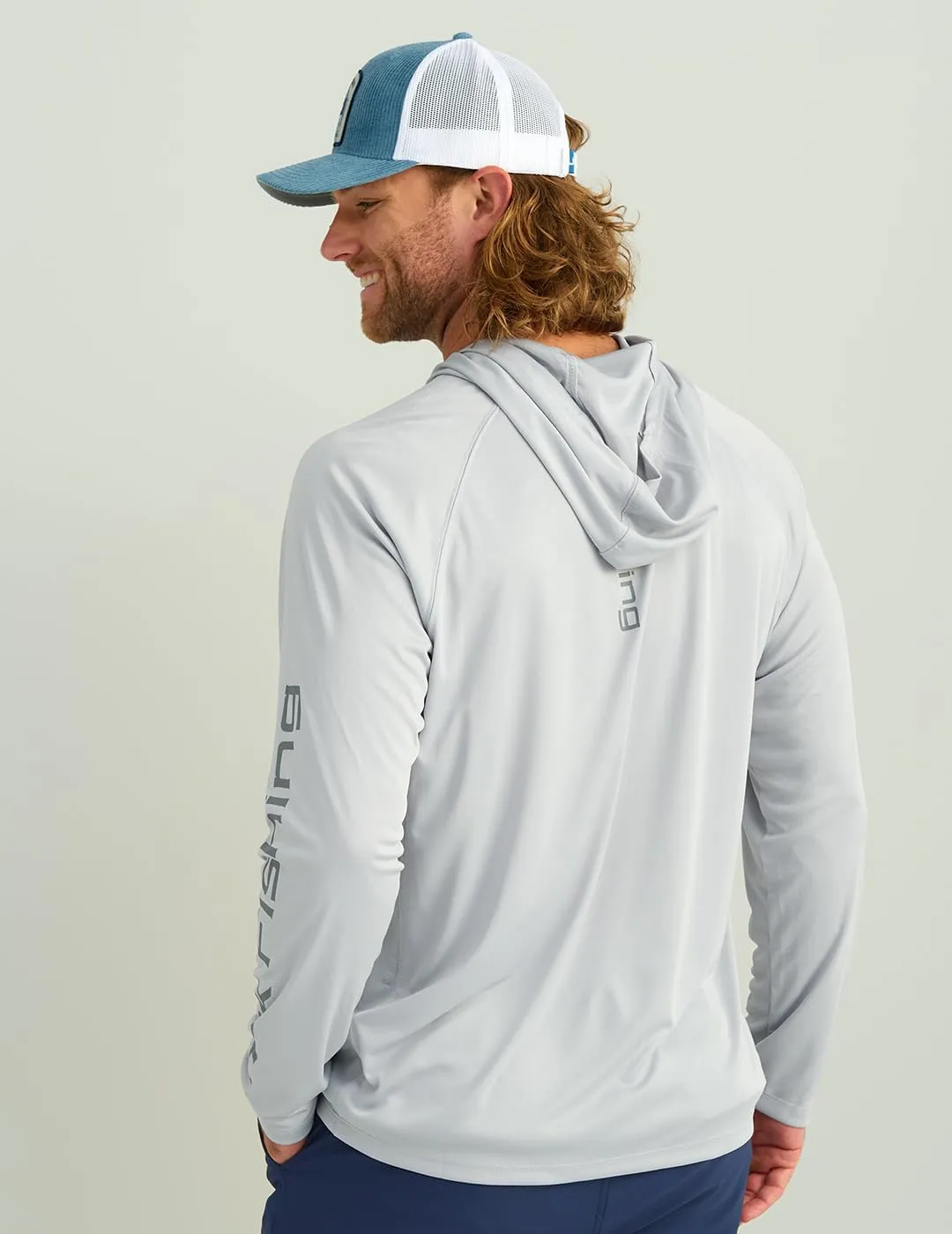 HUK Men's Pursuit Vented Long Sleeve Hoodie, Fishing Shirt with Hood