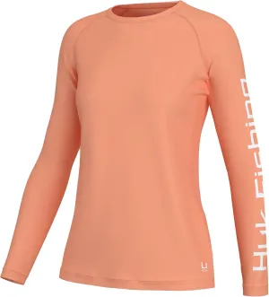 HUK Pursuit Solid Long Sleeve, Fishing Shirt for Women