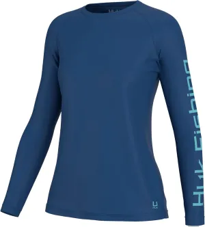 HUK Pursuit Solid Long Sleeve, Fishing Shirt for Women