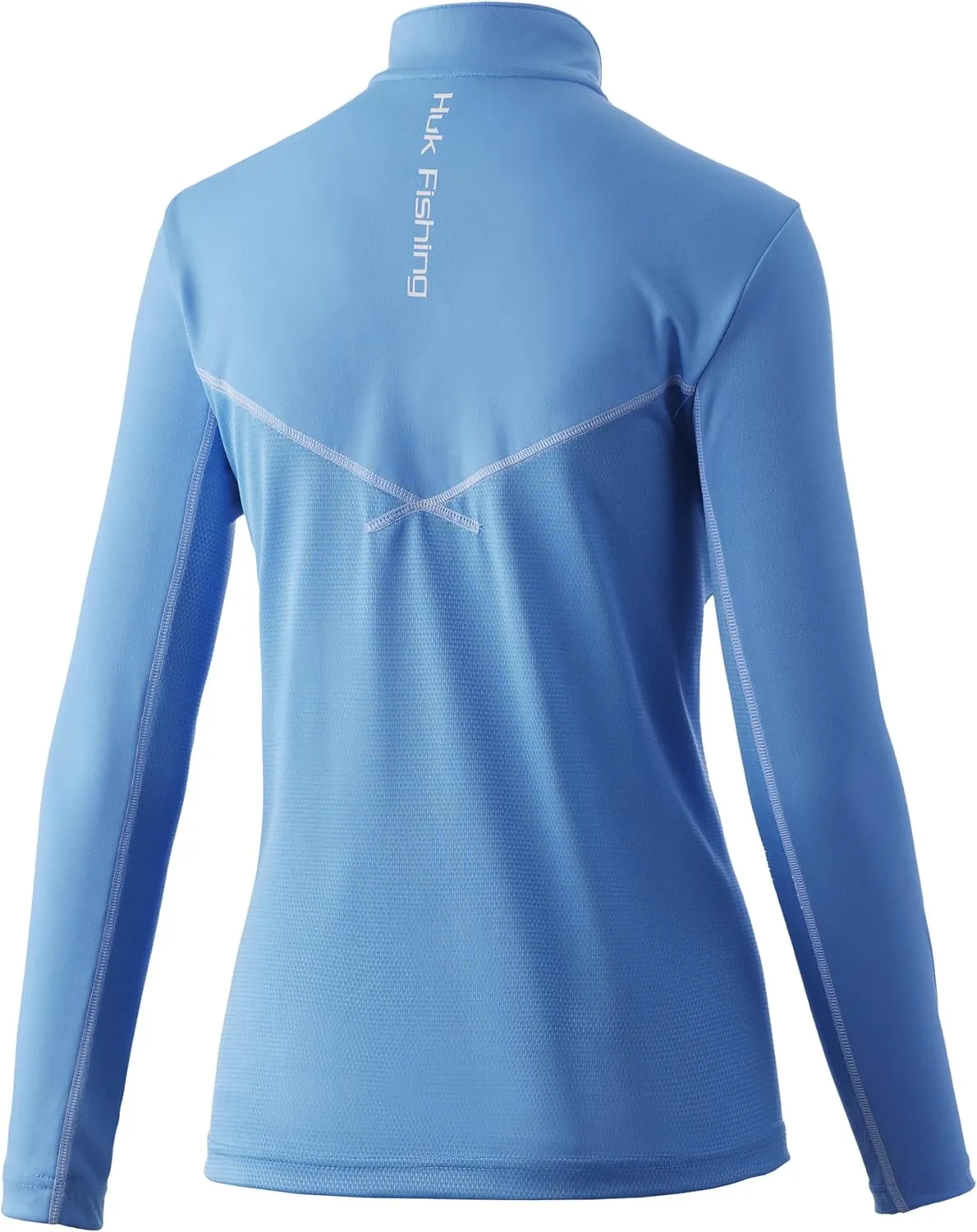 HUK Women's Icon 1/4 Zip Long Sleeve| Fishing Shirt with Sun Protection