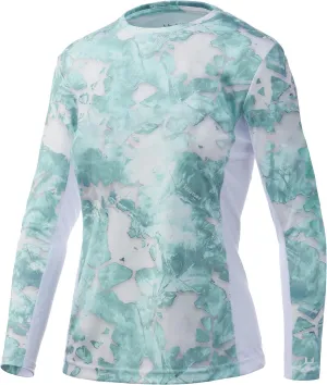 HUK Women's Icon X Camo Long Sleeve Performance Fishing Shirt