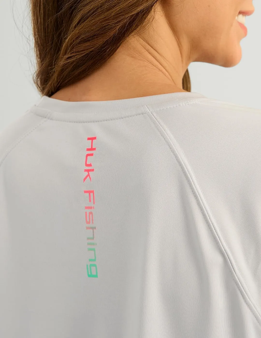 HUK Womens Pursuit Long Sleeve Shirt, Performance Shirt   Sun Protection