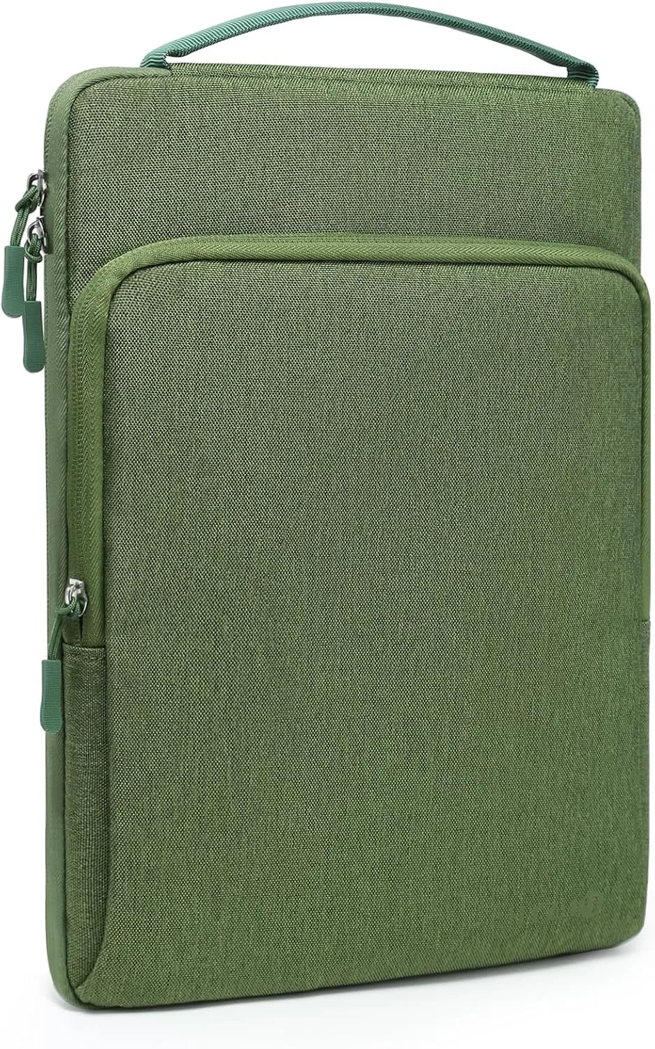 HYZUO 15-16 Inch Laptop Bag Sleeve for MacBook Pro 16 M4 M3 M2 M1 2025-2019, 15" Surface Book, Notebook Case for 15" 15.6" Dell HP Lenovo ThinkBook Asus Acer Samsung Huawei, Grass Green