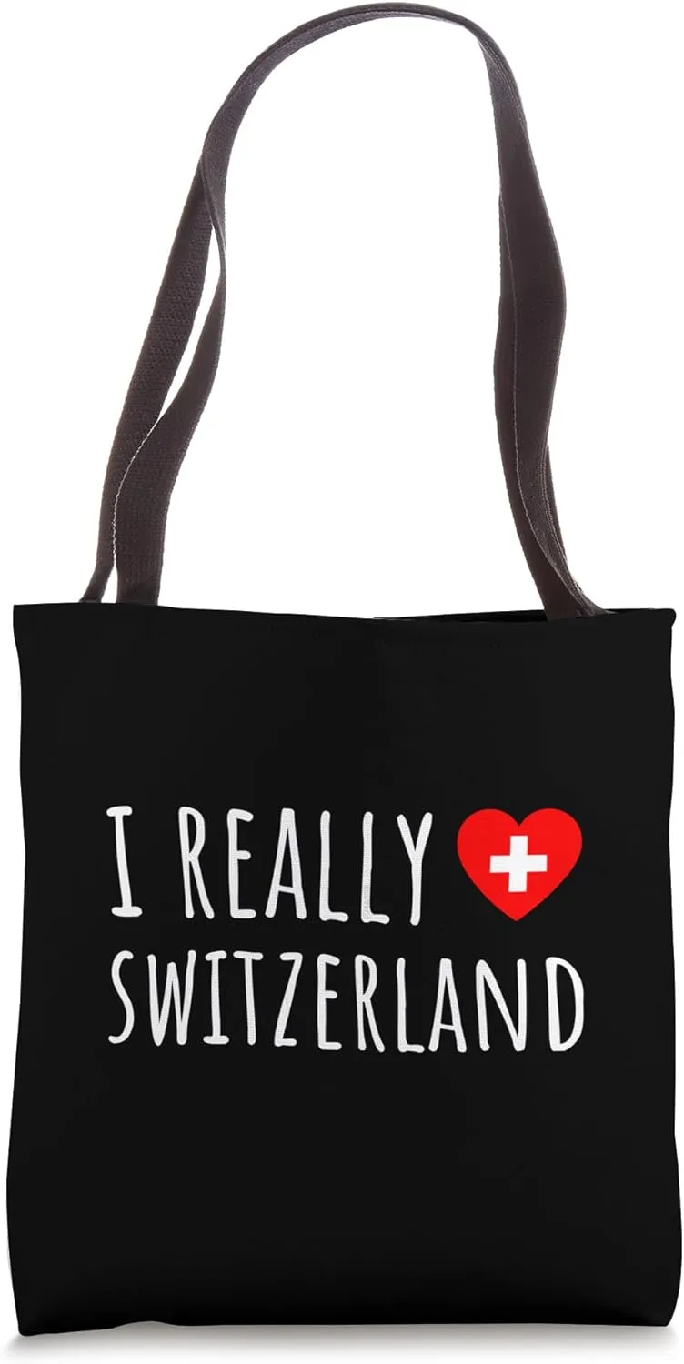 I Really Love (Heart) Switzerland Tote Bag