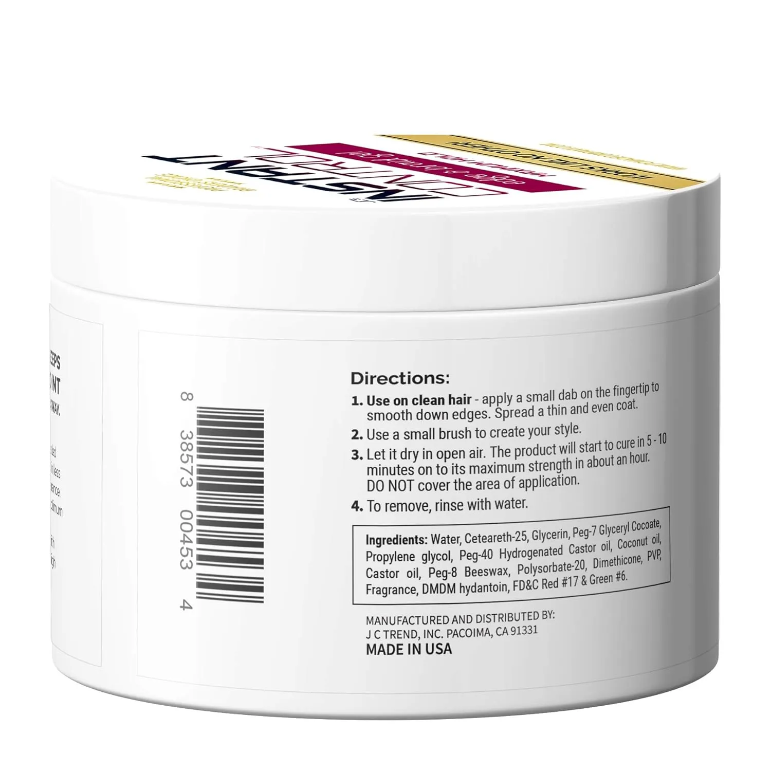 Instant Control Edge & Braid Gel Max. Hold 8 oz.