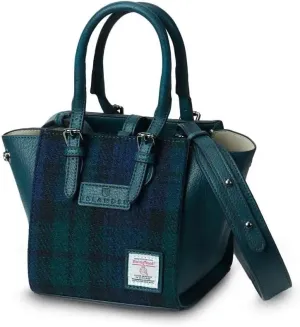 Islander The Mini Caillie Tote Harris Tweed & PU leather