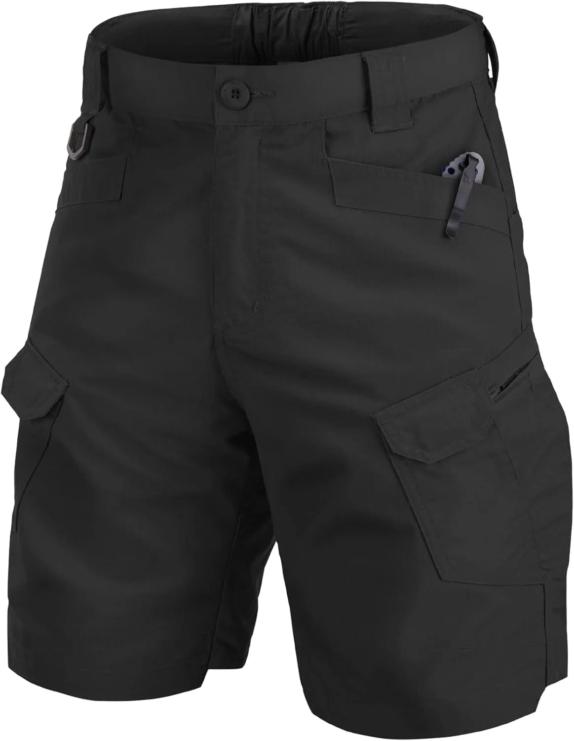 Jessie Kidden Mens Tactical Stretch Outdoor Cargo Shorts Wear Resistant Rip Stop Work Hiking Fishing Shorts