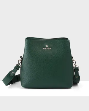 Joanie 3 Compartment Crossbody Bucket Bag