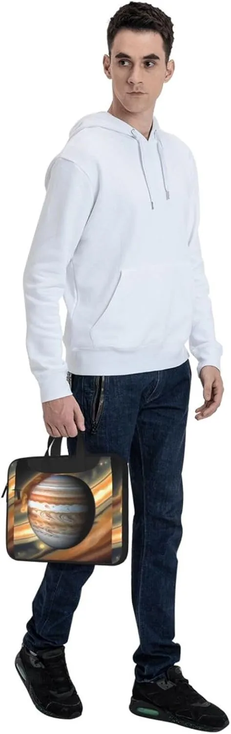 Jupiter Landscape Shockproof Portable Shoulder Laptop Bag For Daily Work Business Meetings