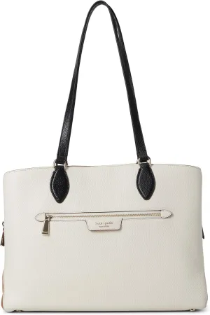 kate spade new york Hudson Pebbled Leather Work Tote