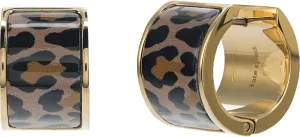 Kate Spade New York Leopard Huggie Earrings