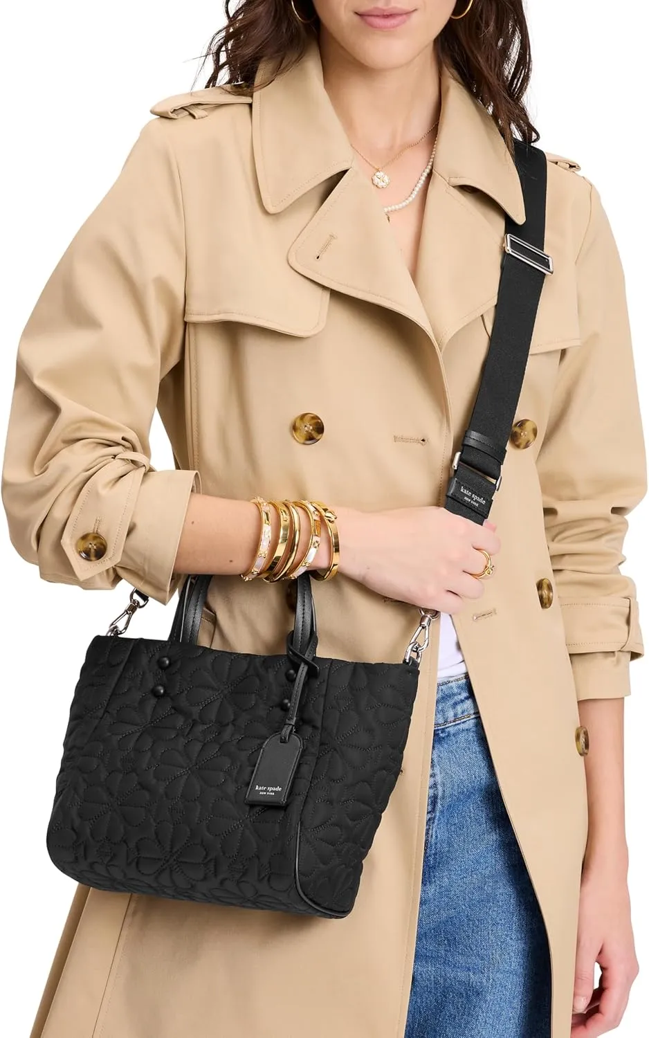kate spade new york Tilly Quilted Fabric Small Tote