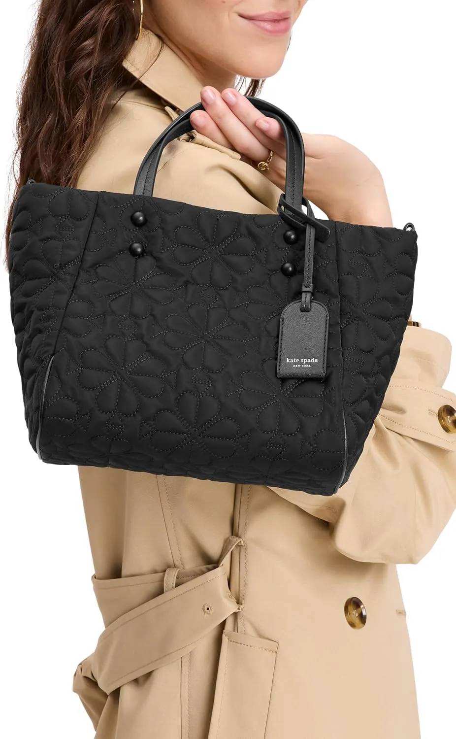 kate spade new york Tilly Quilted Fabric Small Tote