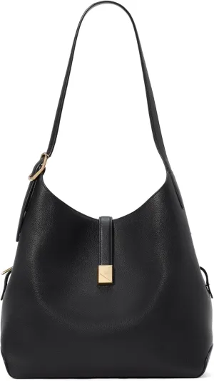 kate spade new york Women's Deco Pebbled Leather Large Shoulder Bag