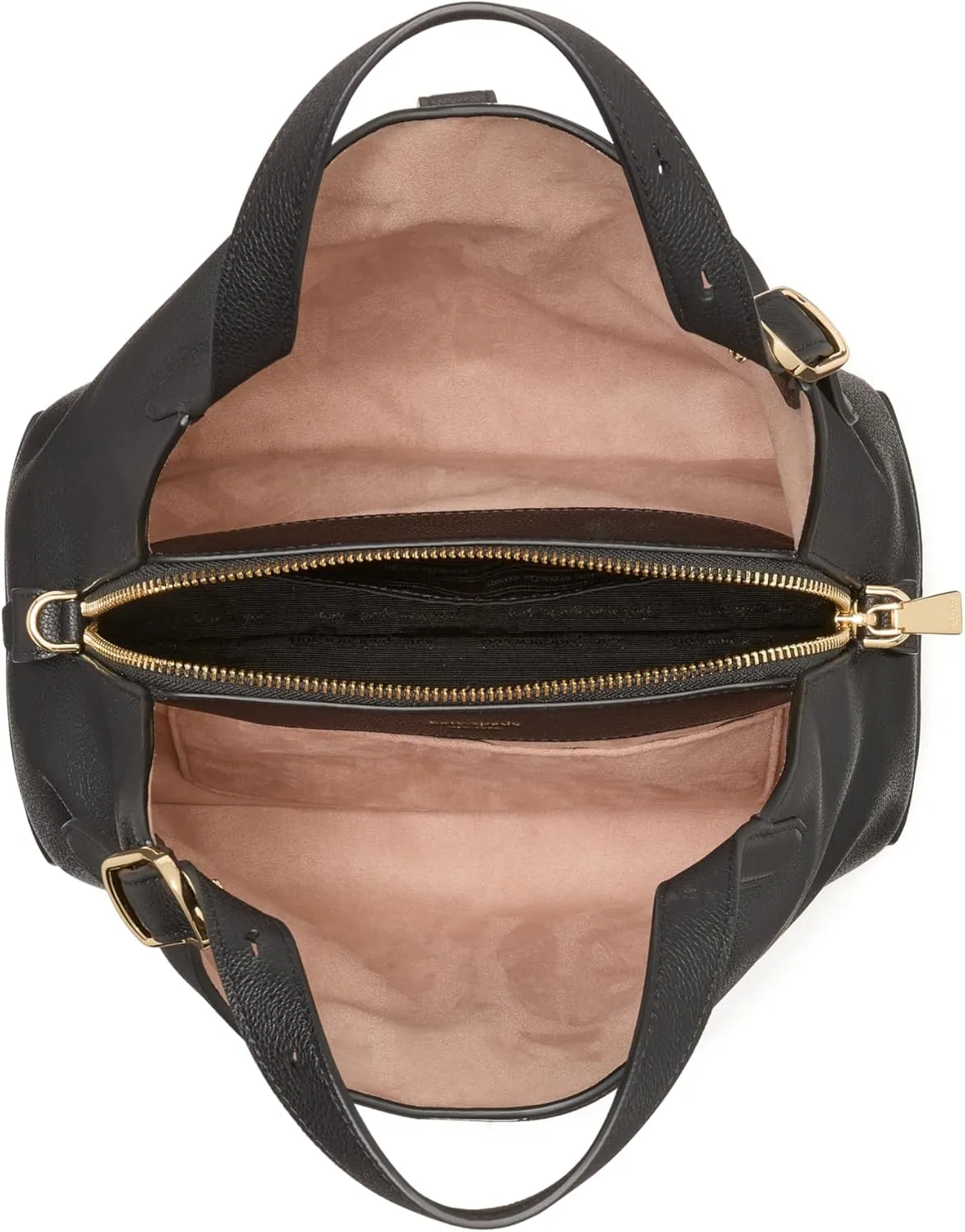 kate spade new york Women's Deco Pebbled Leather Medium Crossbody Tote