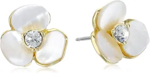 Kate Spade New York Womens Disco Pansy Studs
