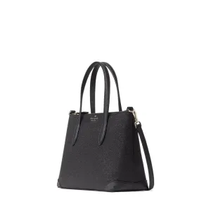 kate spade purse handbag crossbody Shimmy glitter (One size, Satchel-Black)