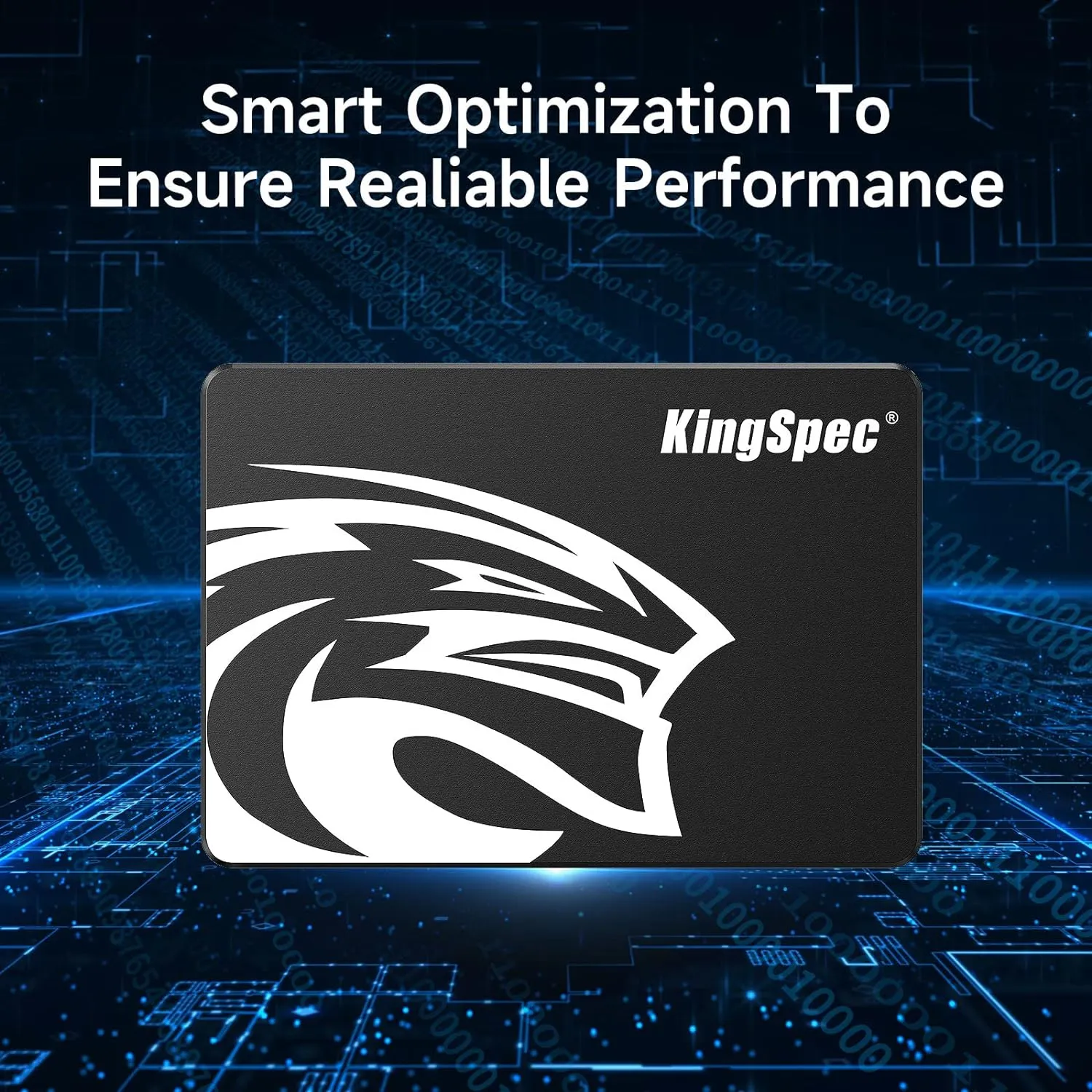 KingSpec 1TB SATA III SSD 6Gb/s, 2.5" SATA SSD with 3D NAND Flash, Internal Solid State Hard Drives, for Laptop and PC Desktop (R/W Speed up to 550/520 MB/s)