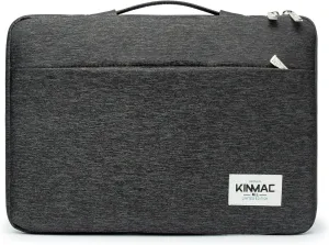 Kinmac 360° Protective Laptop Sleeve Case Bag Cover with Handle for MacBook Air 15 inch, and 15 inch-15.6 inch HP,Lenovo,Dell,ASUS,Acer Notebook Computer (Black)