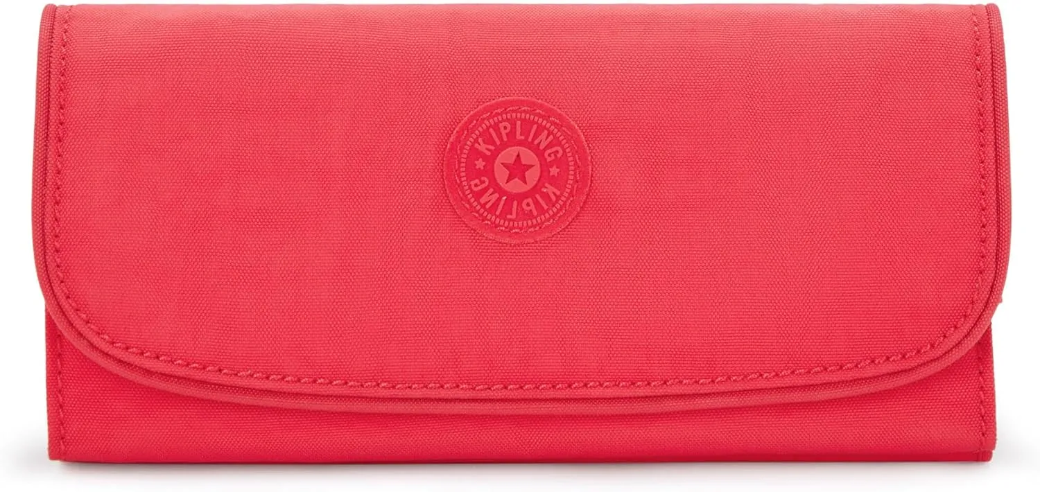 Kipling Women's Money Land Wallet, RFID Anti-Hacker Technology Wallet, Snap Wallet