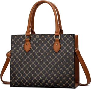 KKXIU Purses and Handbags for Women Vegan Leather Tote Shoulder Bag Ladies Top Handle Satchel with Coin Purse