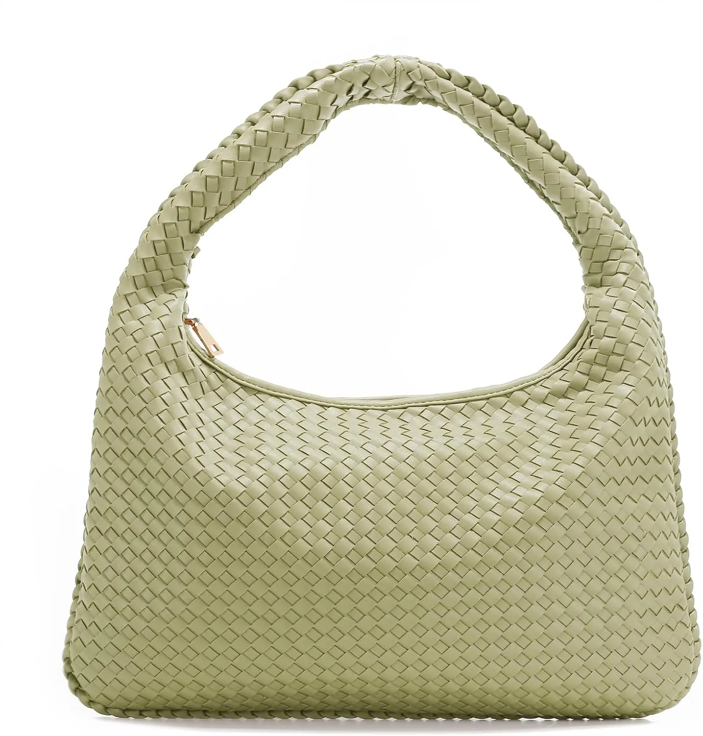 LA TERRE Woven Bag for Women Large Tote Hobo Bag Top Handle Shoulder Handbags