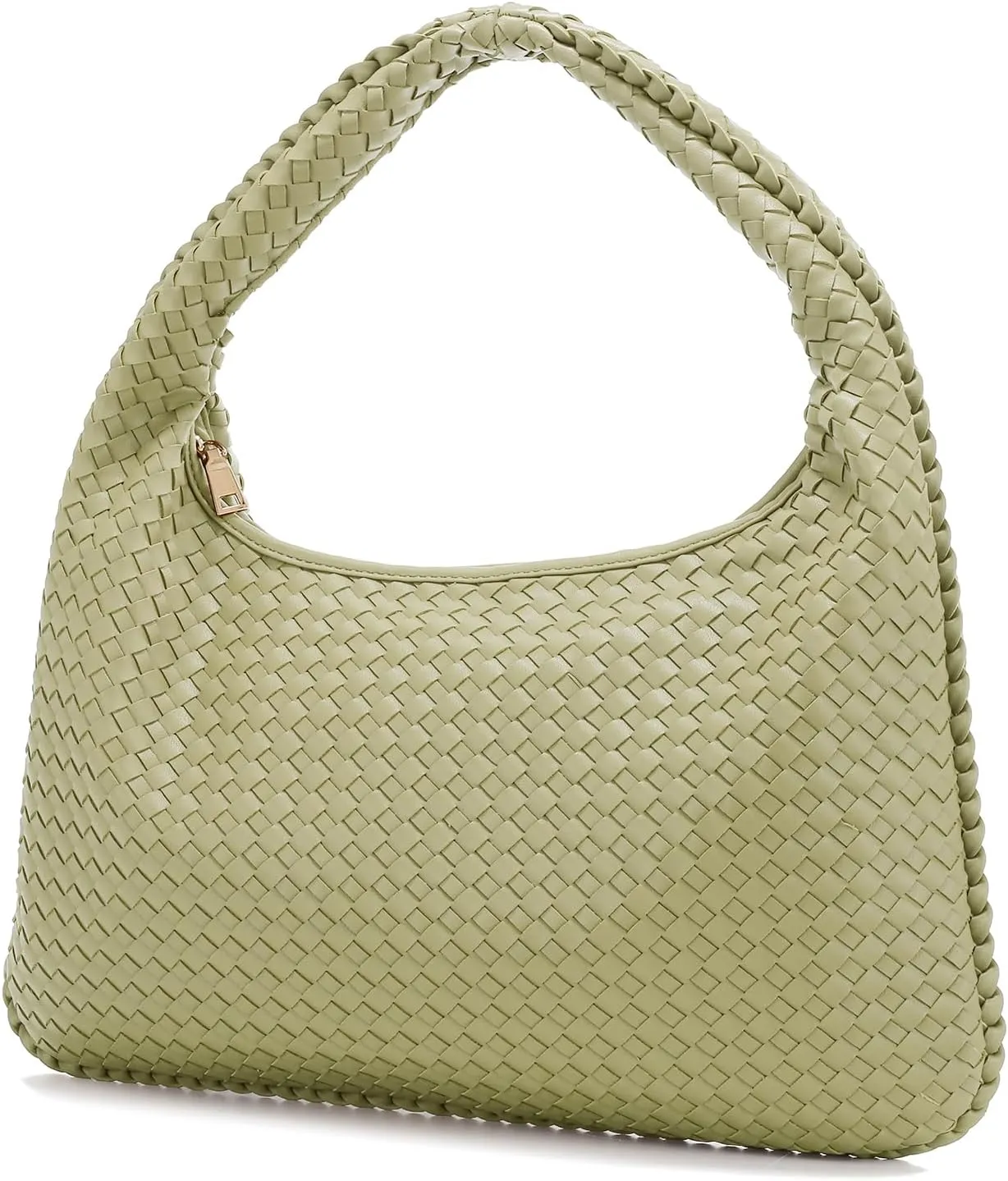 LA TERRE Woven Bag for Women Large Tote Hobo Bag Top Handle Shoulder Handbags