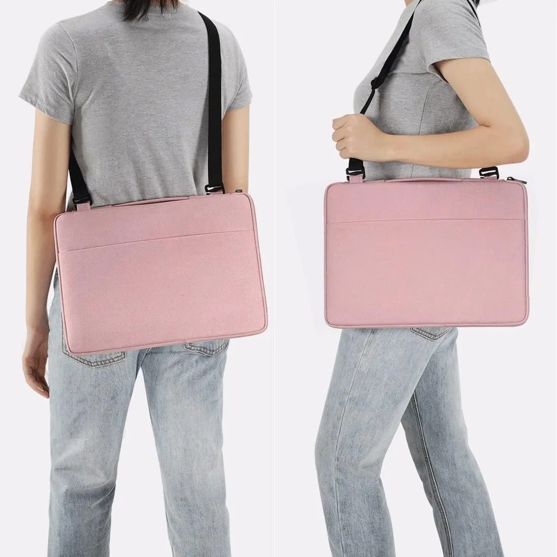 Laptop Bag Cover Waterproof Shockproof Notebook Sleeve Case Shoulder Bag Protective Cover(13-inch)