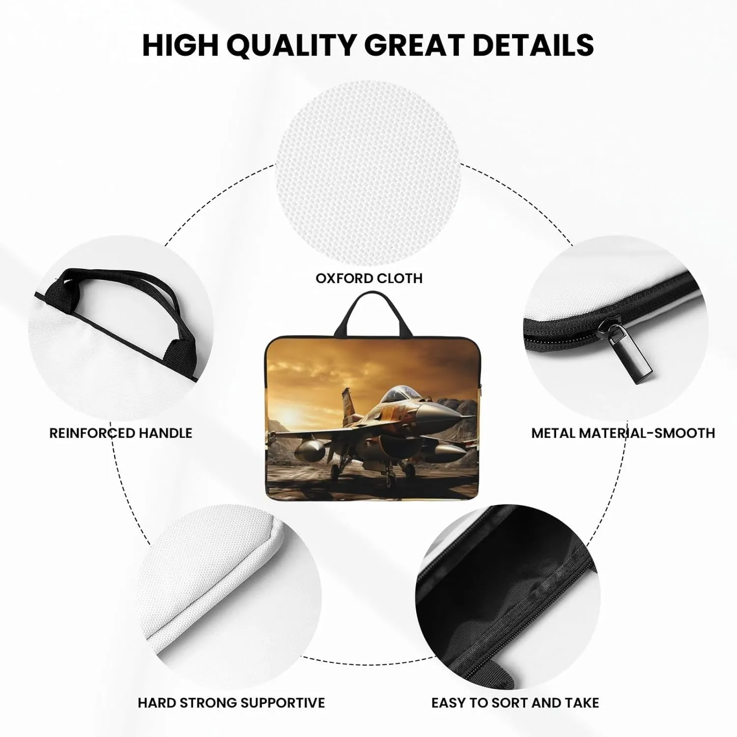 Laptop Shoulder Bag Messenger Bag Among Flowers Giraffe Laptop Bag Computer Bag for Men Women