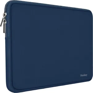 Laptop Sleeve Case 15.6 Inch,Resistant Neoprene Laptop Sleeve/Notebook Computer Pocket Case/Tablet Briefcase Carrying Bag, Dark Blue