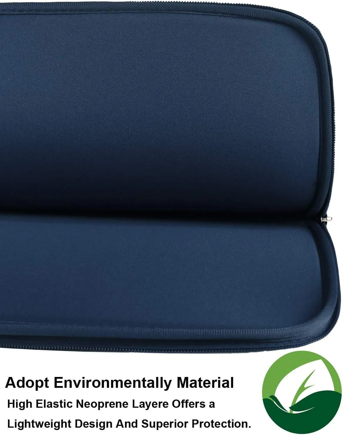 Laptop Sleeve Case 15.6 Inch,Resistant Neoprene Laptop Sleeve/Notebook Computer Pocket Case/Tablet Briefcase Carrying Bag, Dark Blue
