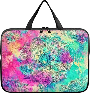 Laptop Sleeve Case Bag 13 inch, Nebula Mandalas Slim Carrying Case Durable Handbag Travel Laptop Bag for 13 inch MacBook Air M3/M2/Pro M2/ 13" iPad Pro/Air M4/M2 2024