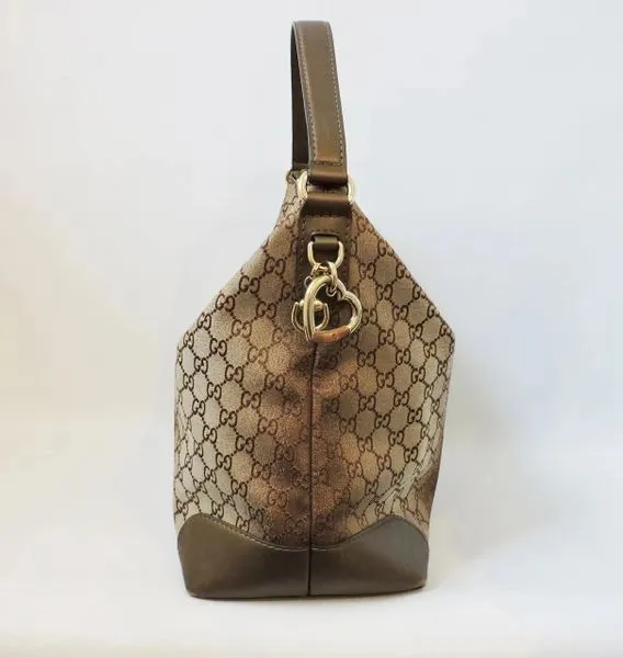 Large Heart Bit Hobo Bag