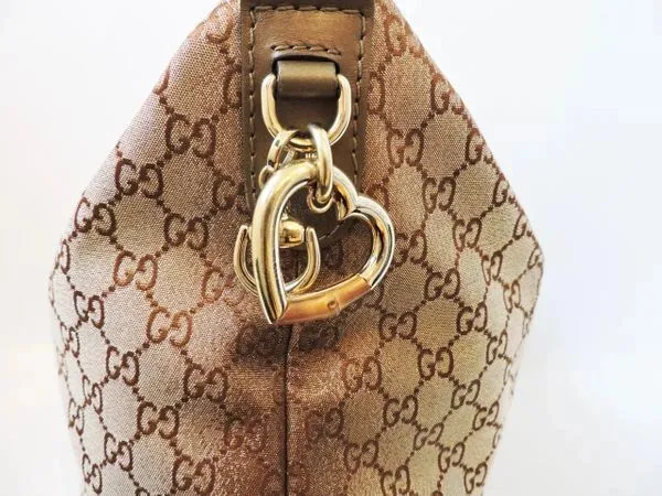 Large Heart Bit Hobo Bag