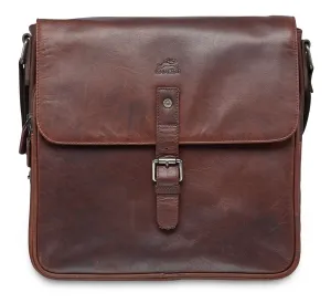 Leather Collection Buffalo Best price Bag Mancini Exceptional value Messenger Compact