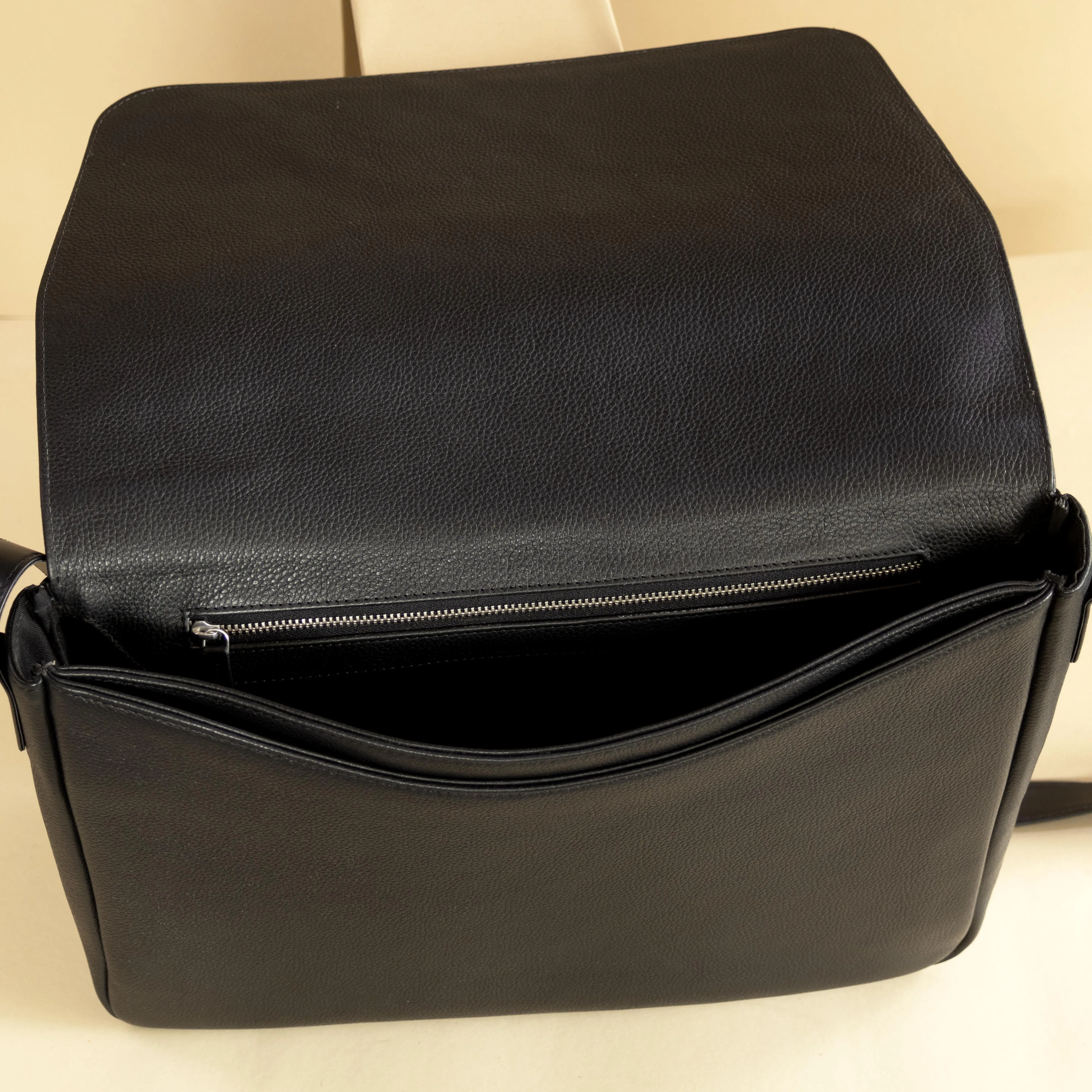 Leather Messenger Bag
