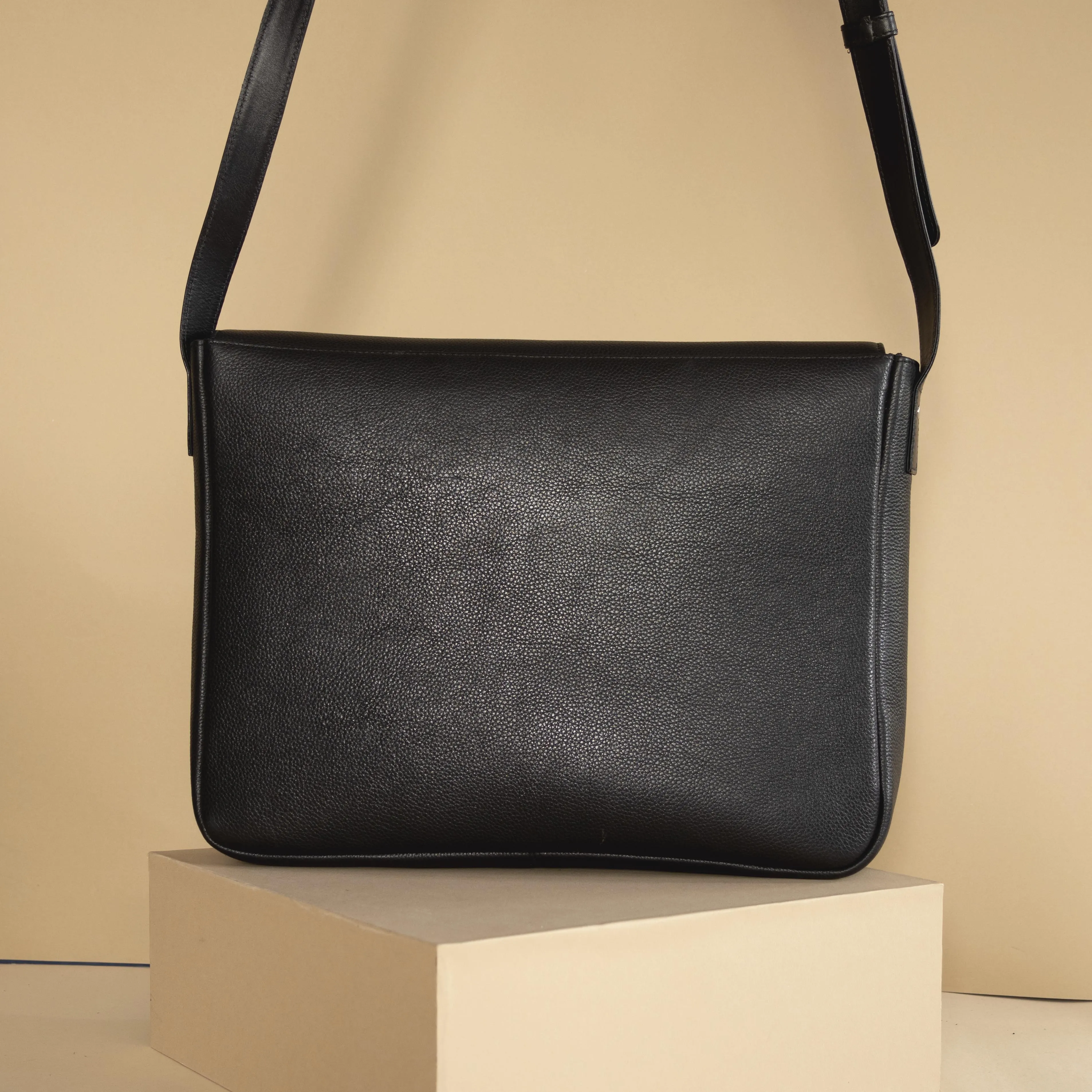 Leather Messenger Bag