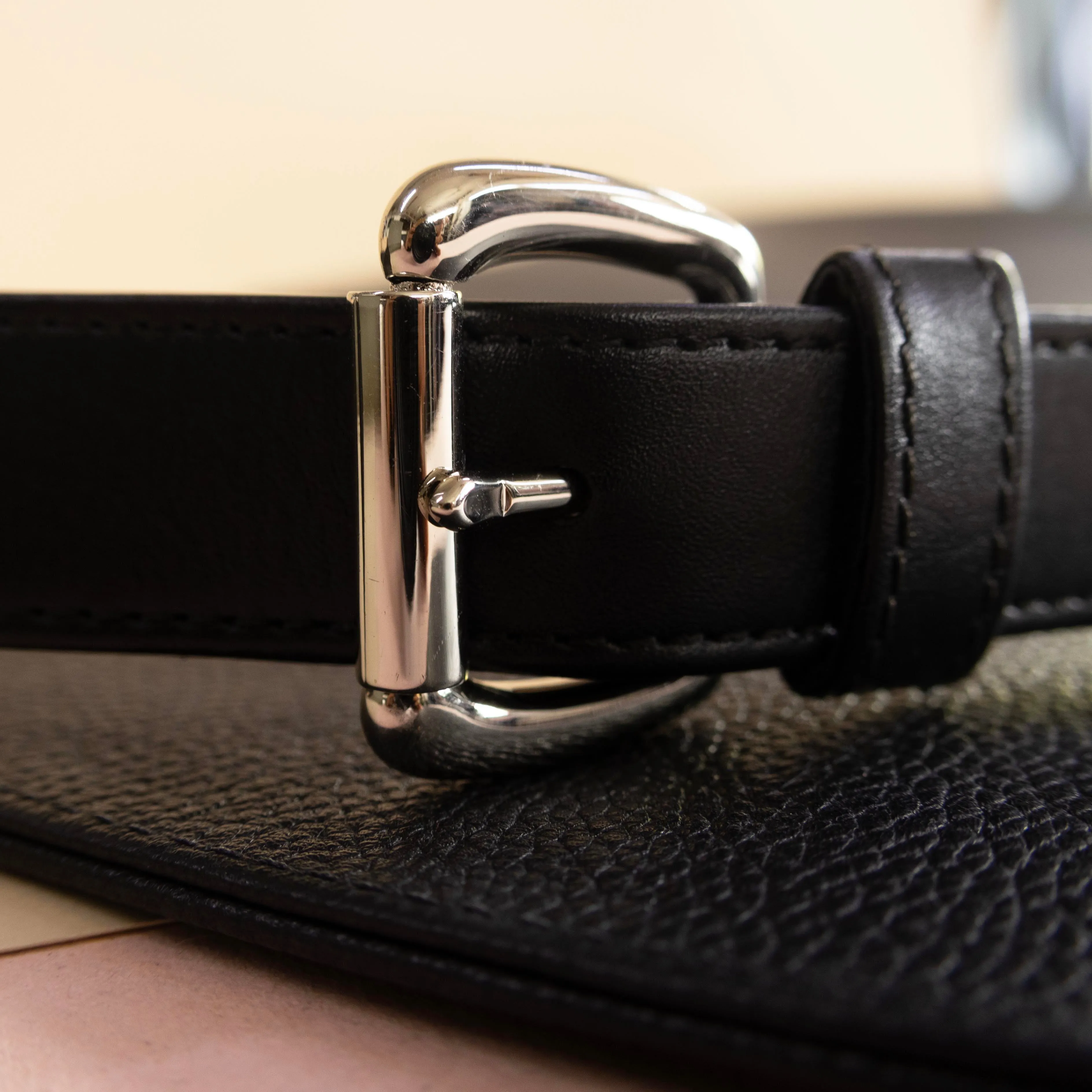 Leather Messenger Bag
