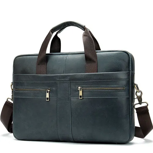 Leather Messenger Male men's WESTAL Shipping options 2019 bags for Bag briefcases Genuine laptop natural man briefcase bag men's Shipping options men Leather