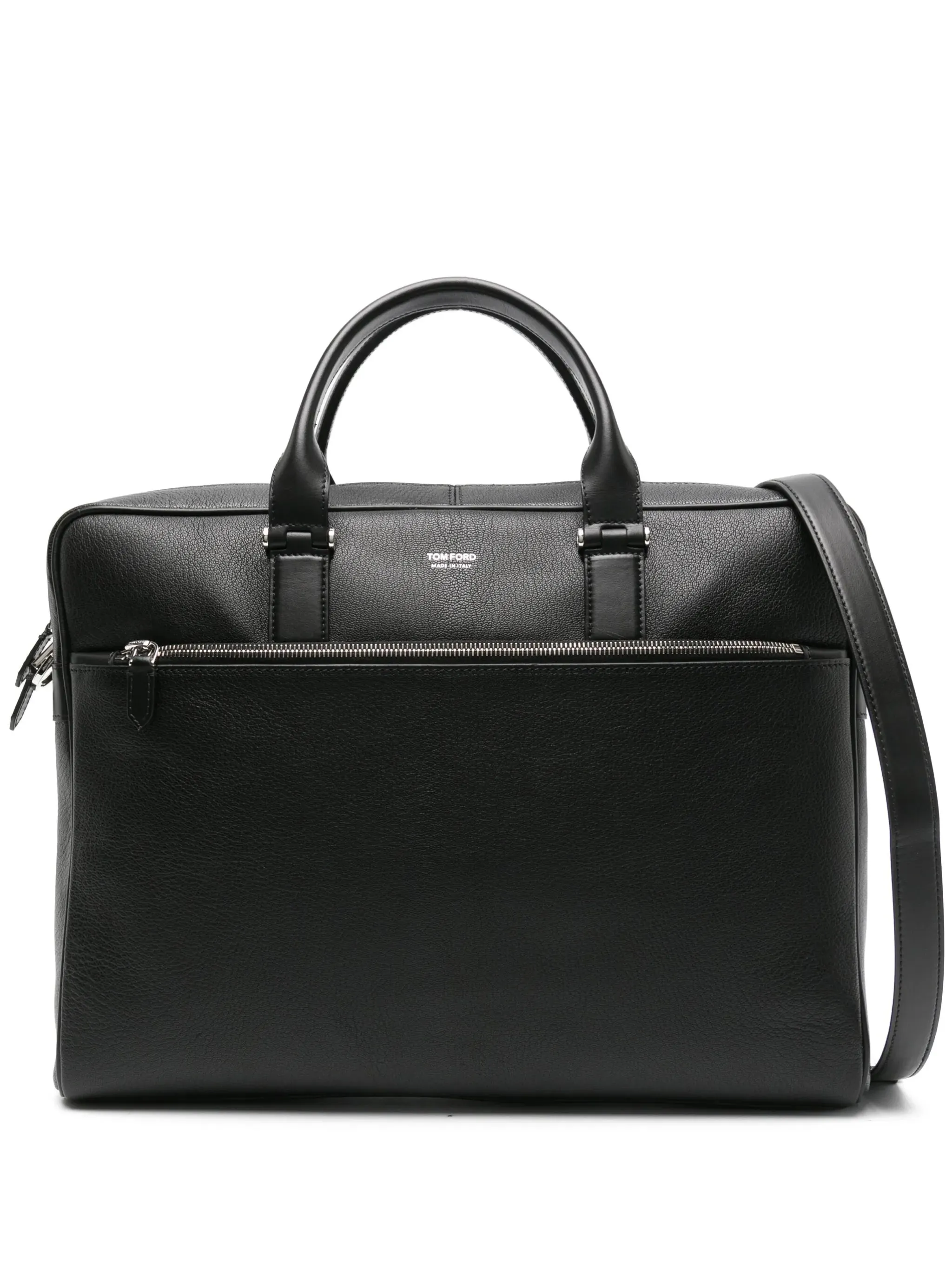 leather Power-efficient briefcase High-efficiency logo-stamp