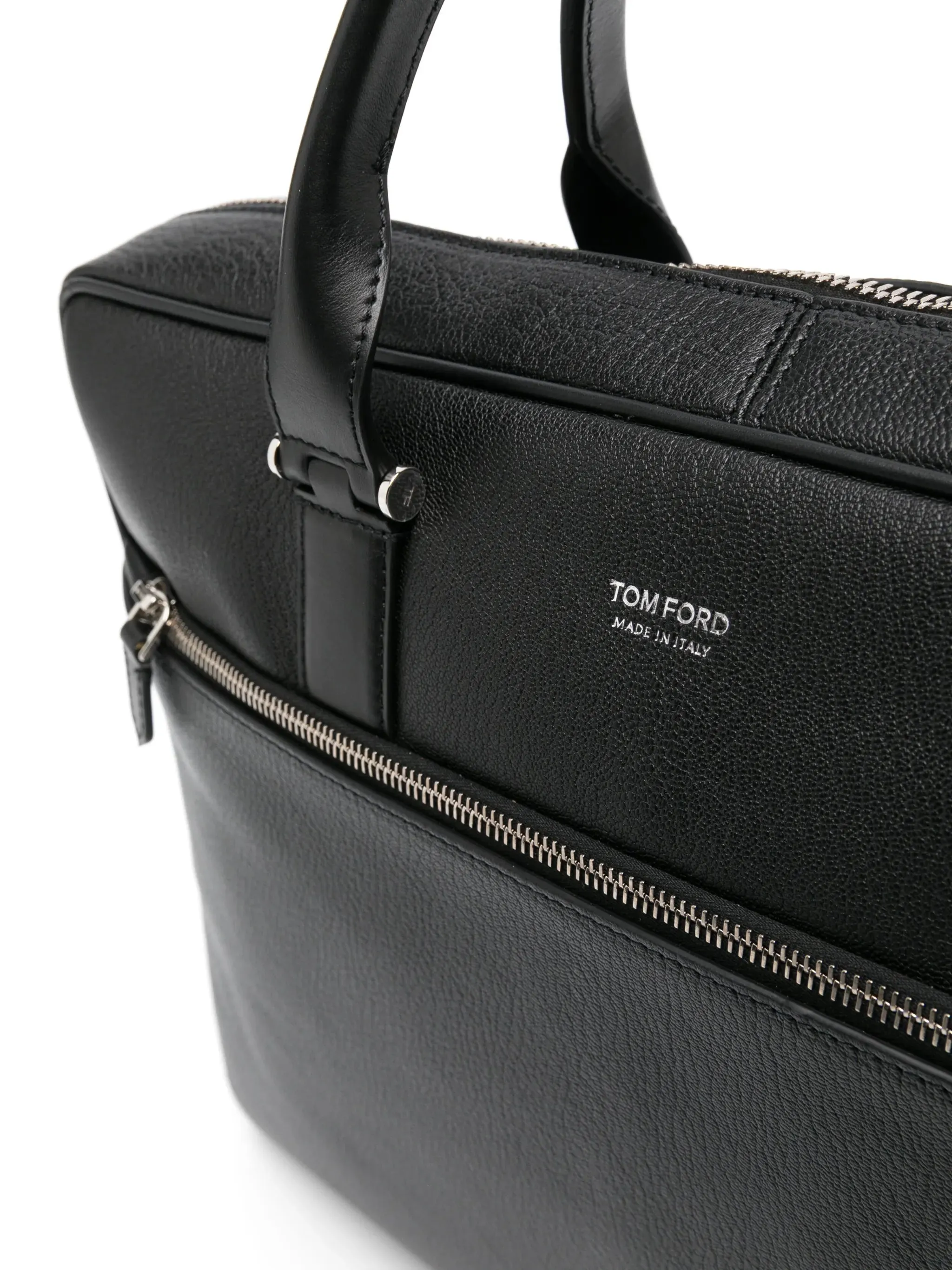 leather Power-efficient briefcase High-efficiency logo-stamp