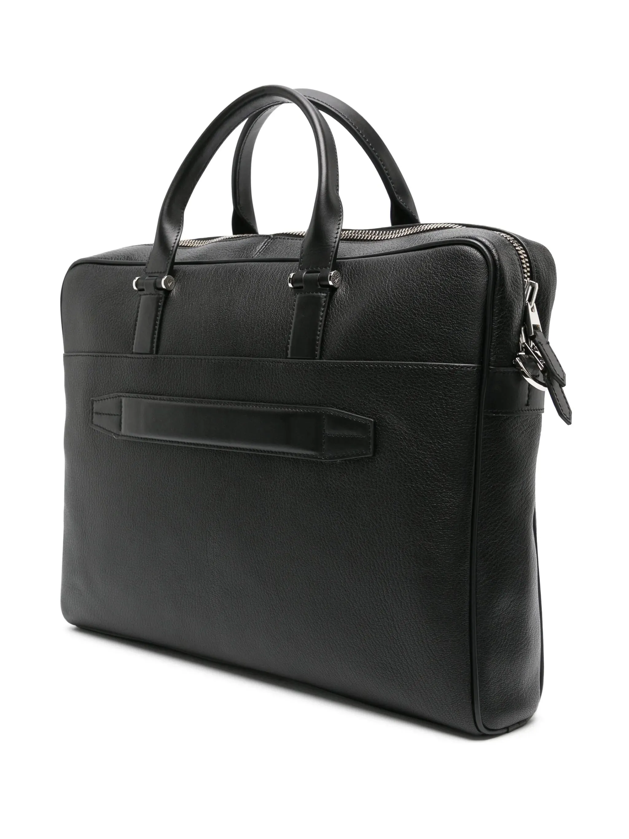 leather Power-efficient briefcase High-efficiency logo-stamp