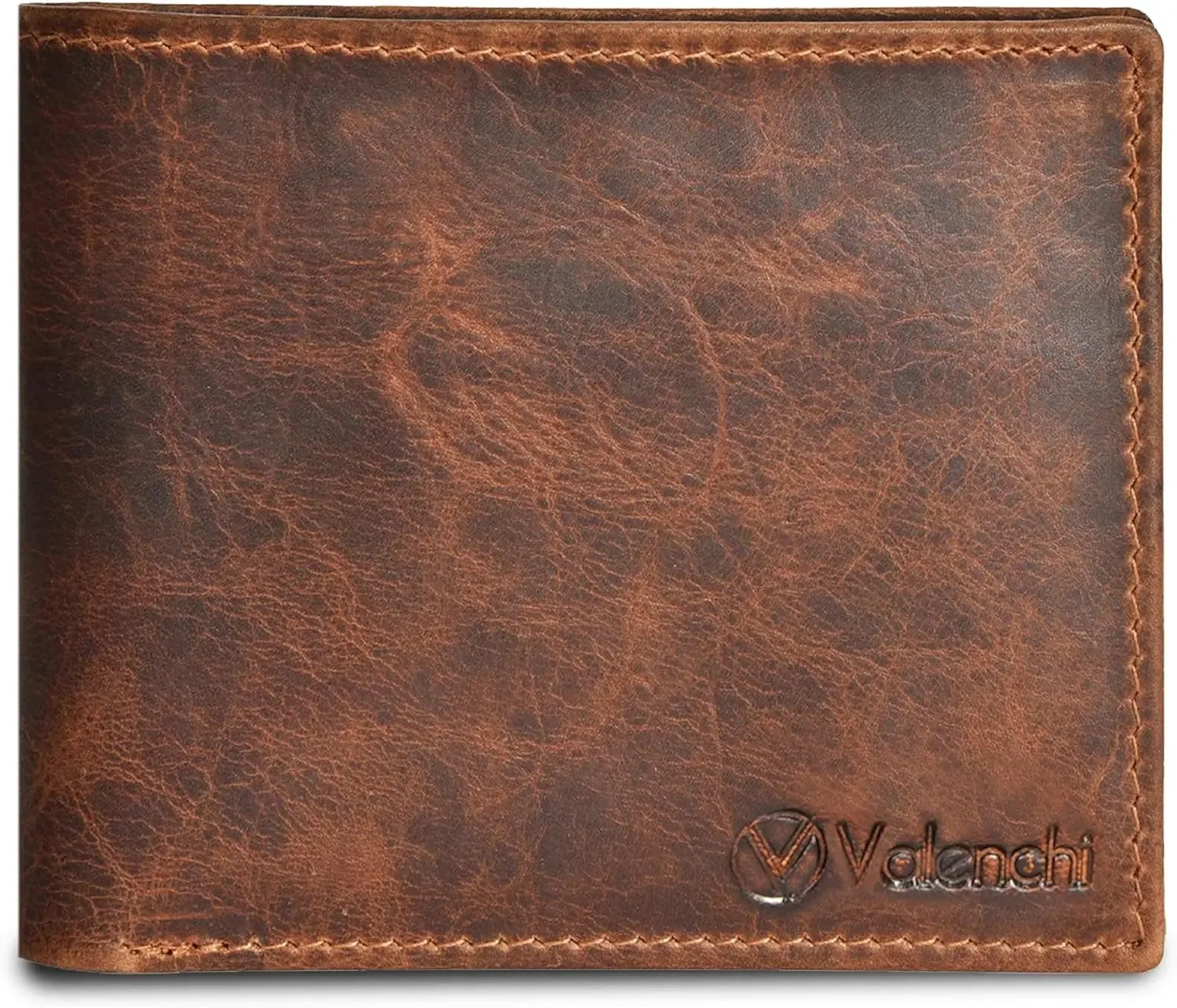 Leather RFID Blocking Wallet for Men