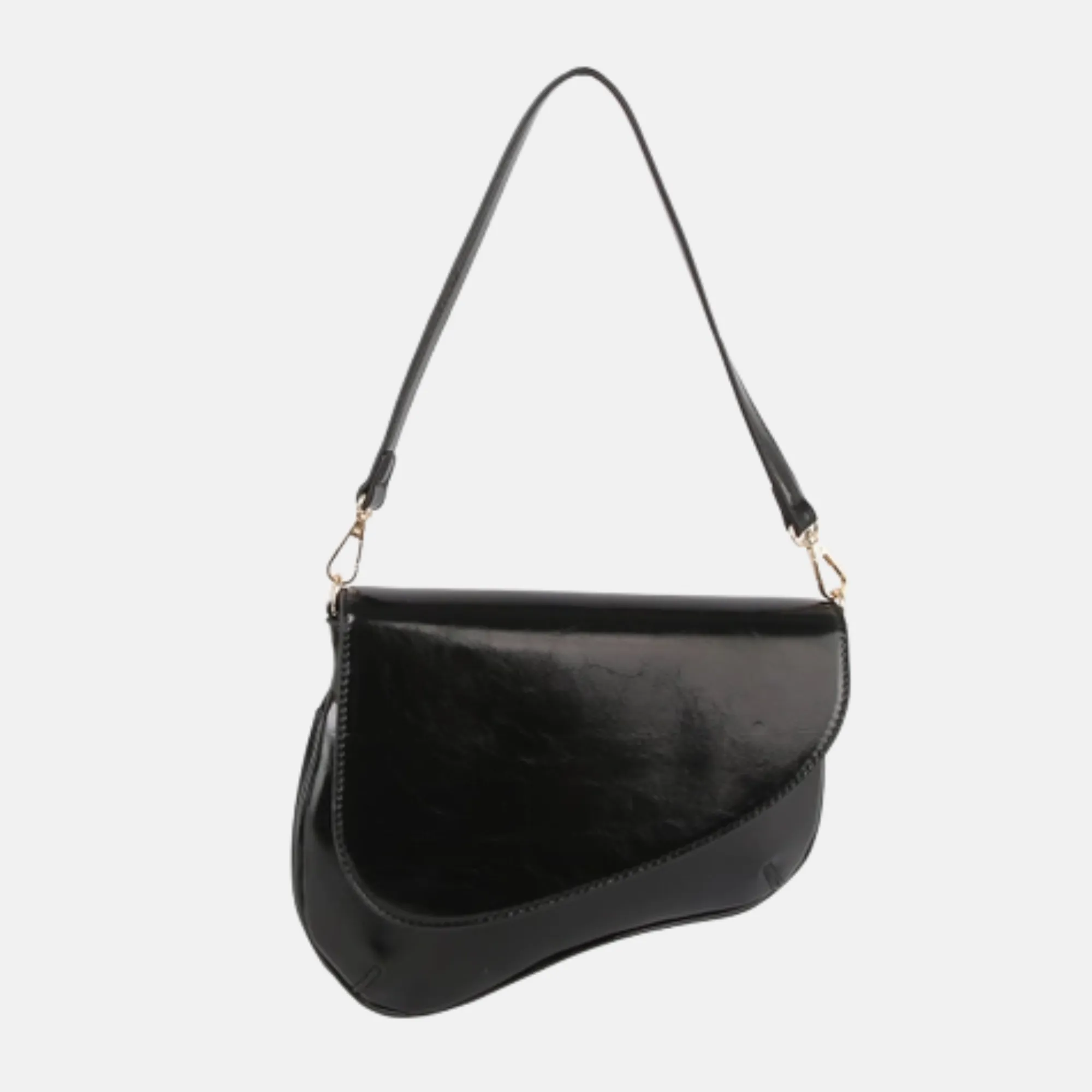 Leather Saddle Bag